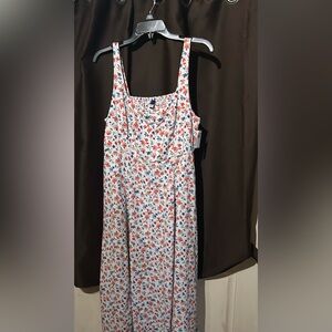 Old Navy smocked back Maxi dress size L NWT